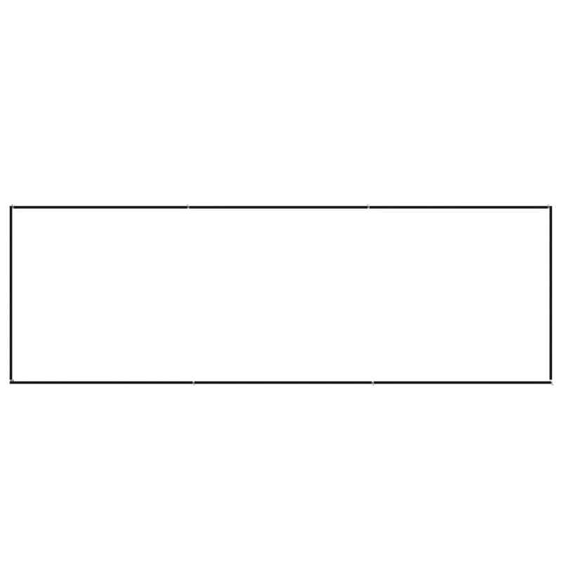 vidaXL suņu voljērs, melns, 3 m², tērauds