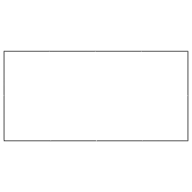 vidaXL suņu voljērs, melns, 8 m², tērauds