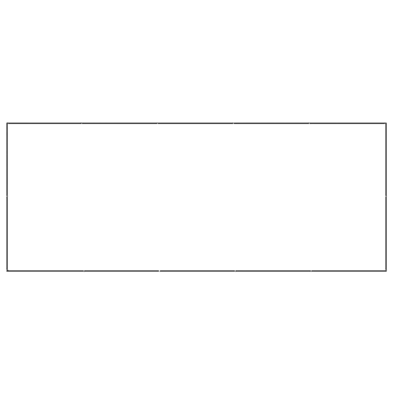 vidaXL suņu voljērs, melns, 10 m², tērauds