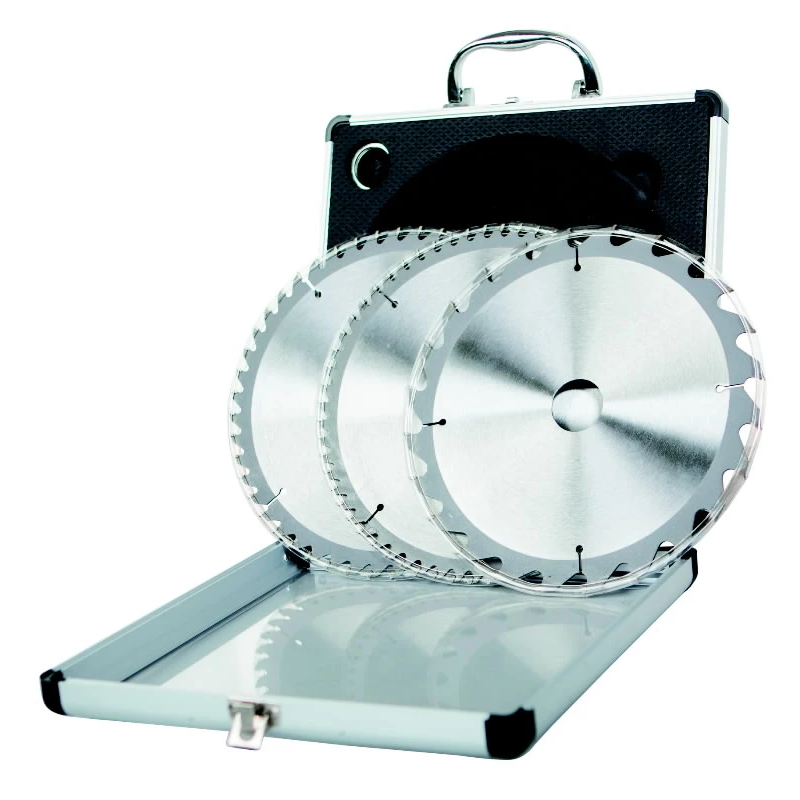 Zāģripu komplekts ,3 gab., HW DIA210x2,6-30mm Z24-48-60, Scheppach