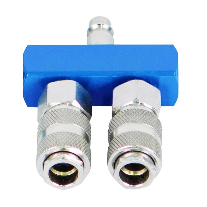 Gaisa sadalītājs, 2 savienojumi, Scheppach