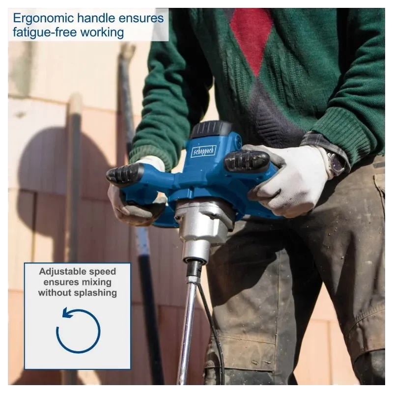 Celtniecības maisītājs Scheppach PM 1200, 1200 W