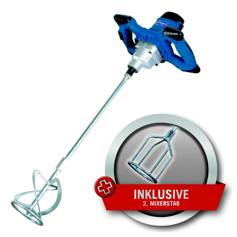 Maisītājs PM1400 2 ātrumi + papildus maisītājs, Scheppach