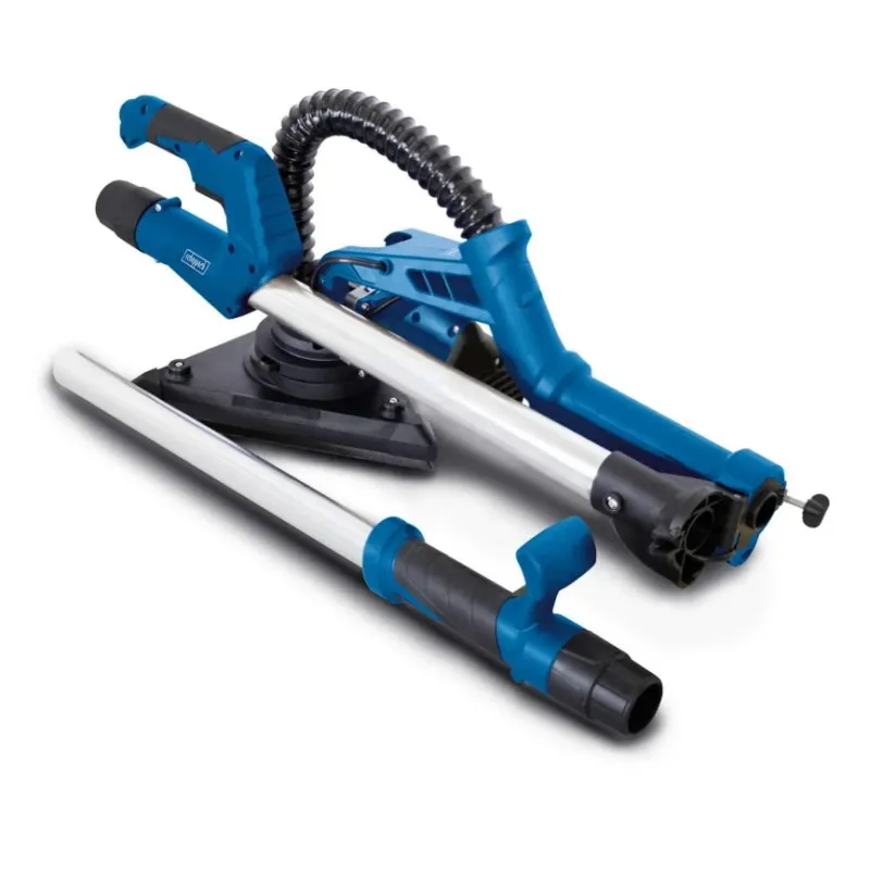 Slīpmašīna DS930, ar apaļu un trijstūra galvu un smilšpapīru, Scheppach