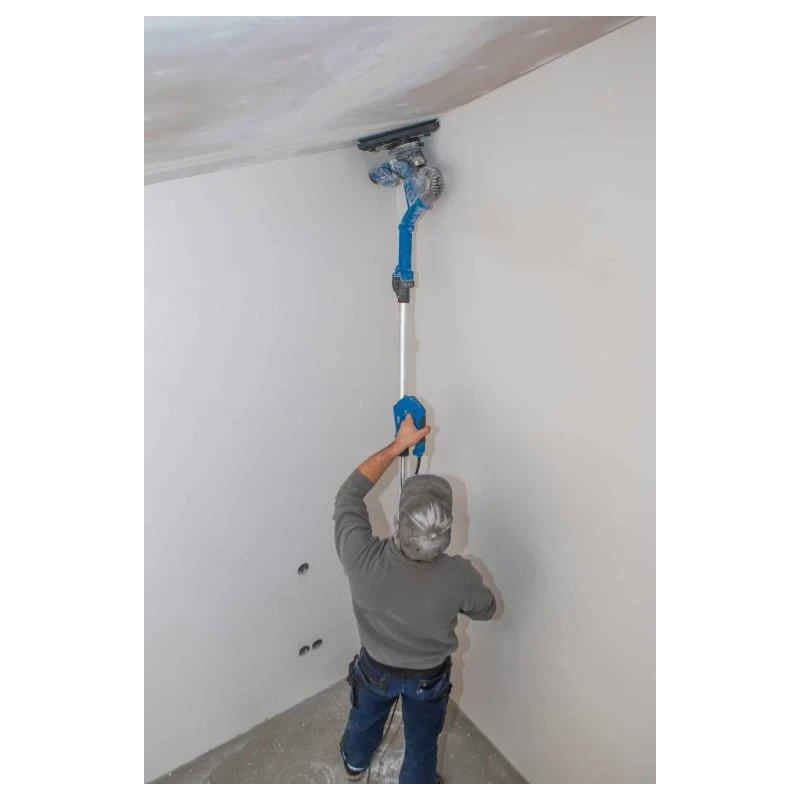 Slīpmašīna DS930, ar apaļu un trijstūra galvu un smilšpapīru, Scheppach