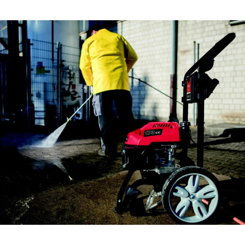 Augstspiediena mazgātājs ar iekšdedzes dzinēju HCP2600, Scheppach