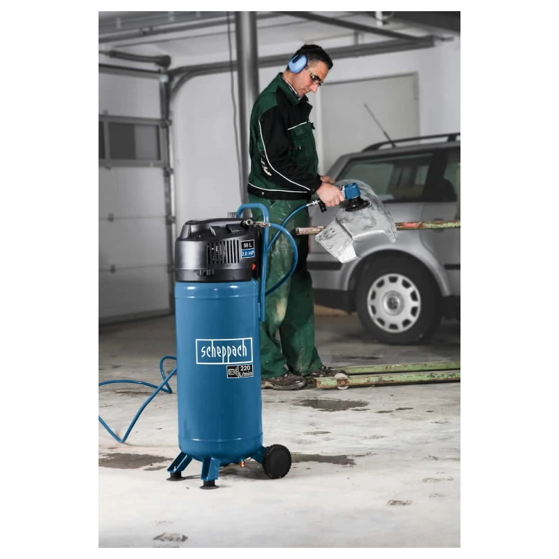 Kompresors HC51V, Scheppach