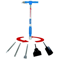 Pneumaatiline multitööriist AERO SPADE, 5-in-1, Scheppach