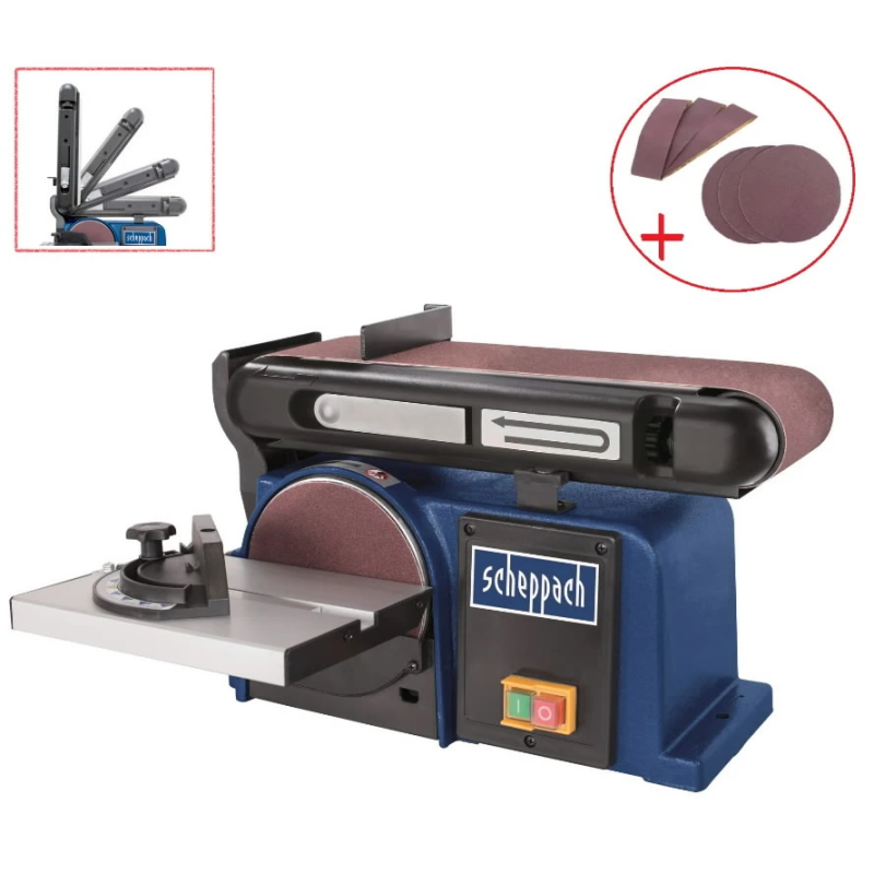 Lentas un diska slīpmašīna BTS900, Scheppach