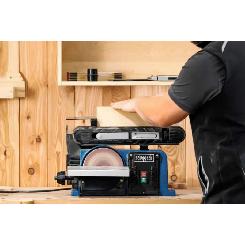 Elektriskā jostas slīpmašīna Scheppach BTS900, 370 W