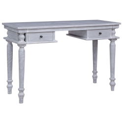 vidaXL rakstāmgalds, 115x50x78 cm, masīvs sarkankoks