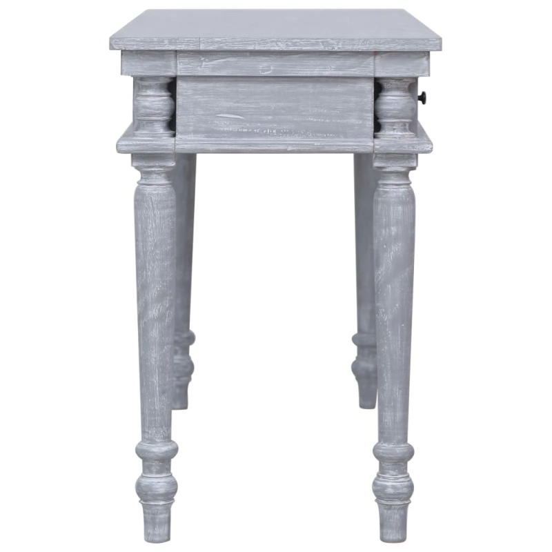 vidaXL rakstāmgalds, 115x50x78 cm, masīvs sarkankoks