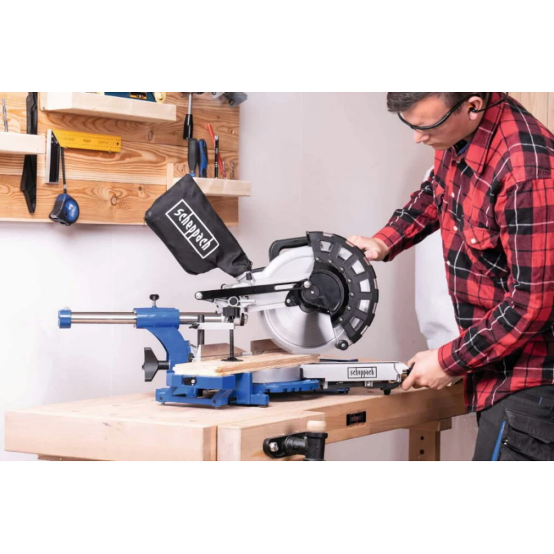 Leņķzāģis HM254 + zāģa asmens, Scheppach