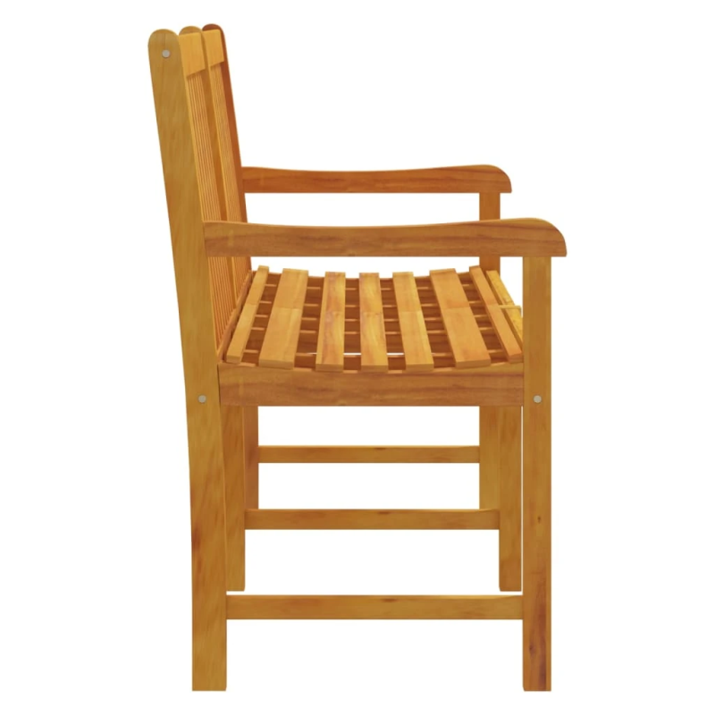 vidaXL dārza sols, 150 cm, akācijas masīvkoks