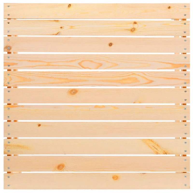 vidaXL 3-daļīgs dārza mēbeļu komplekts ar pelēkiem matračiem, priede