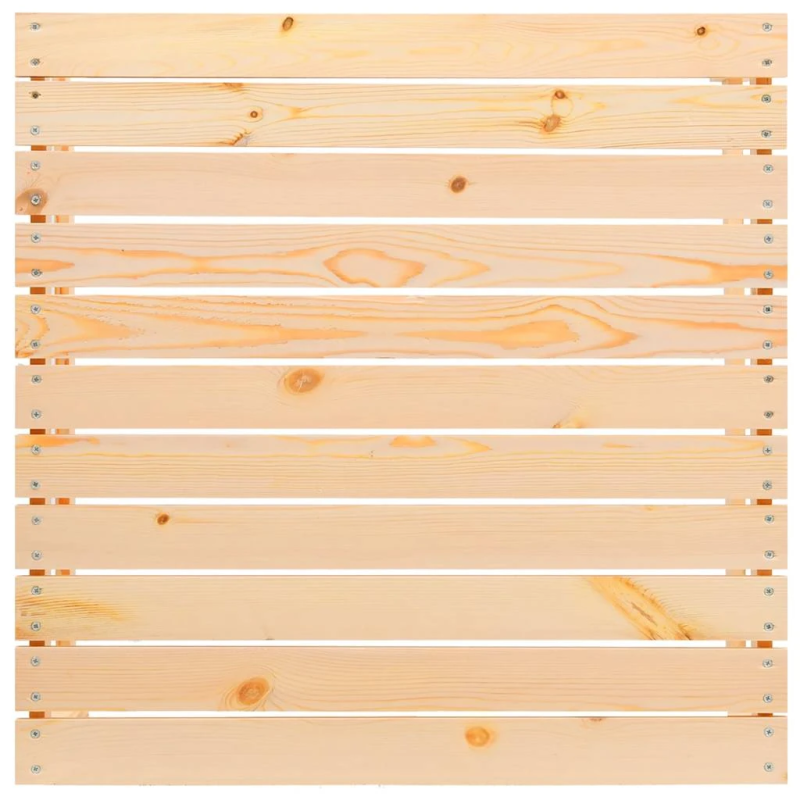 vidaXL 3-daļīgs dārza mēbeļu komplekts ar pelēkiem matračiem, priede