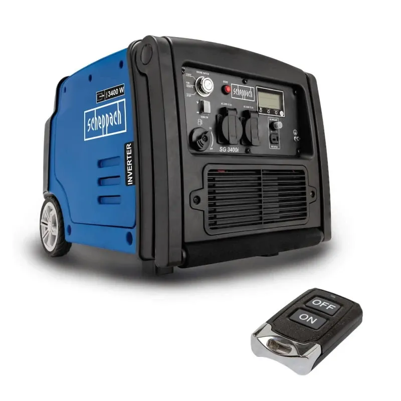 Ģenerators četrtaktu benzīna Scheppach SG3400I, 3000 W