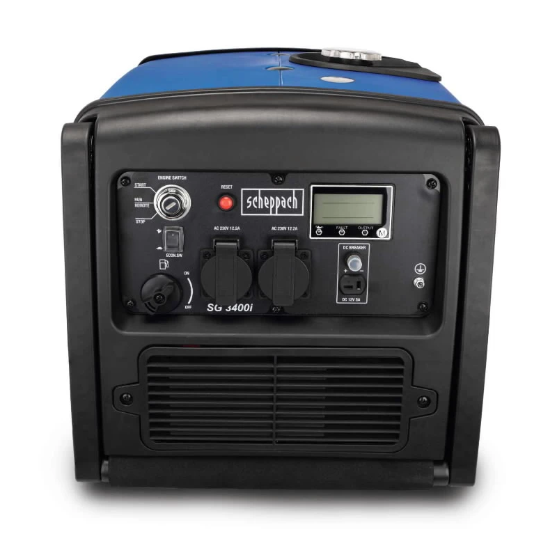 Invertora tipa strāvas ģenerators SG3400i, ar tālvadības pulti, Scheppach
