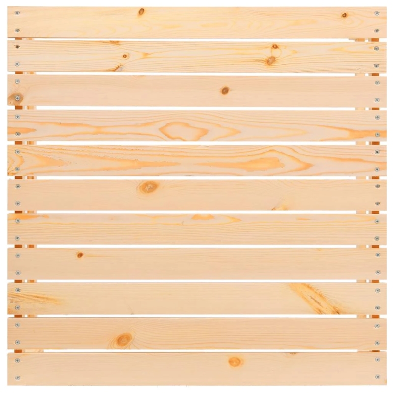 vidaXL 3-daļīgs dārza mēbeļu komplekts ar pelēkiem matračiem, priede