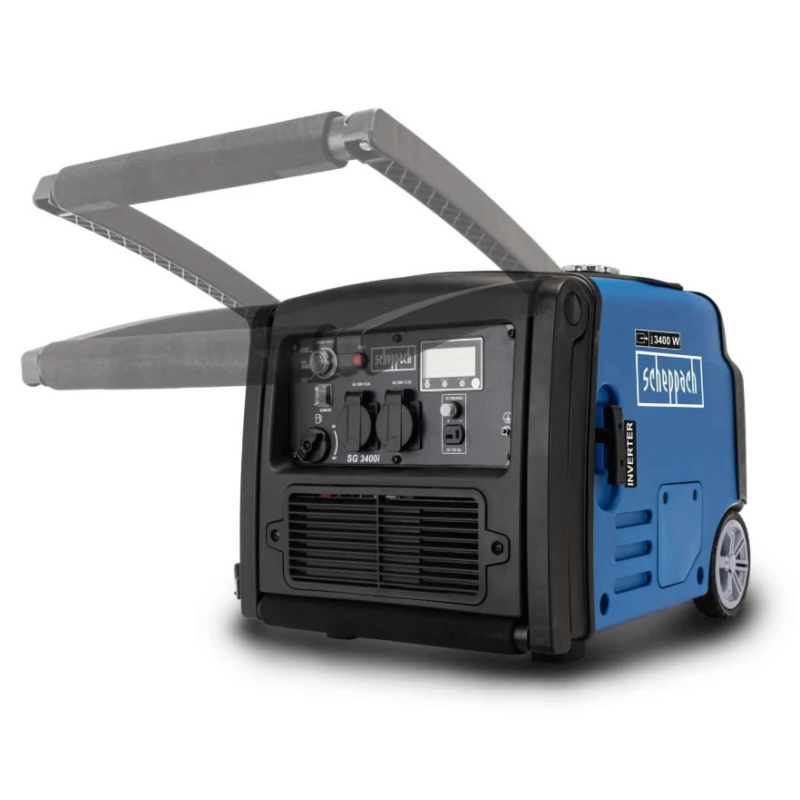 Invertora tipa strāvas ģenerators SG3400i, ar tālvadības pulti, Scheppach