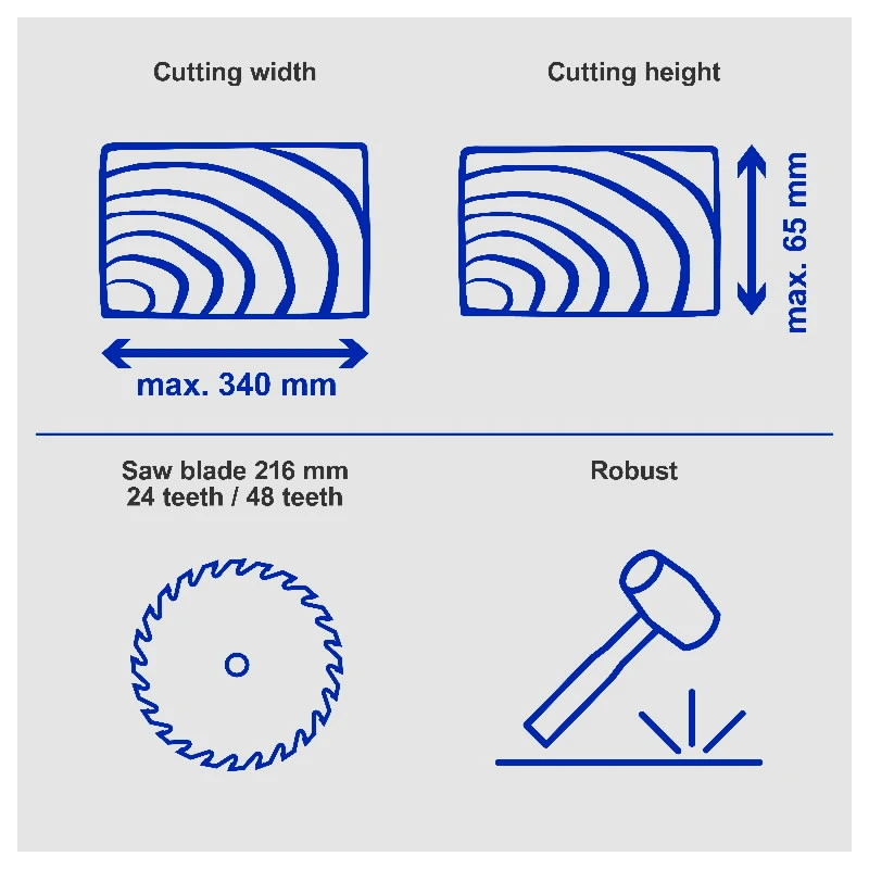 Leņķzāģis hm216 216mm 2000w lāzer +pied