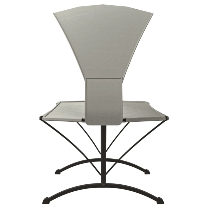 vidaXL āra atpūtas gulta ar jumtu, tērauds, krēmkrāsas Oksforda audums