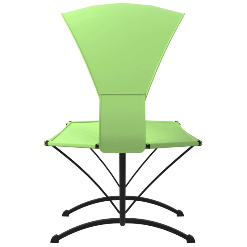 vidaXL āra atpūtas gulta ar jumtu, tērauds un zaļš Oksfordas audums