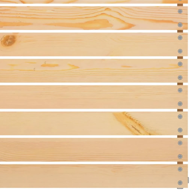 vidaXL divvietīgs dārza dīvāns, priedes masīvkoks