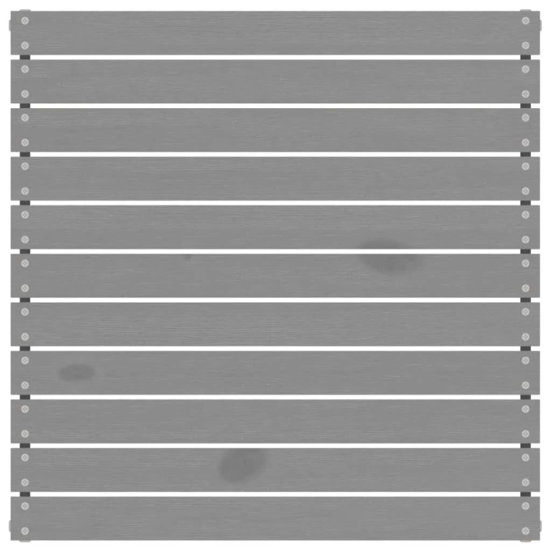 vidaXL 5-daļīgs dārza atpūtas mēbeļu komplekts, pelēks priedes koks