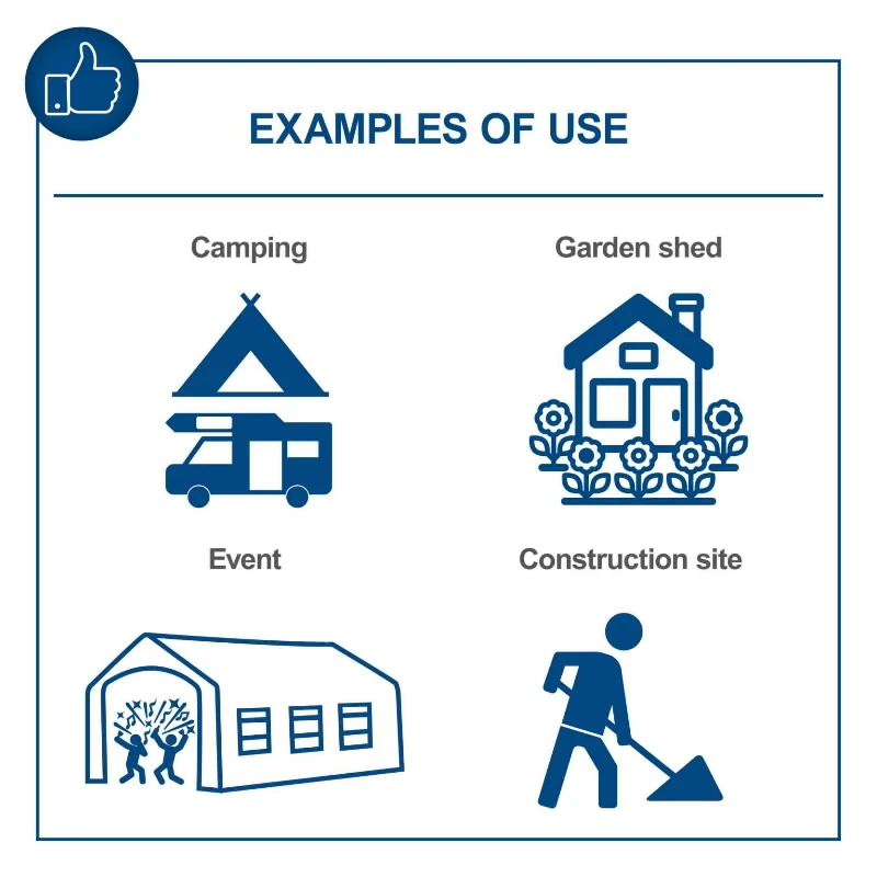 Ģenerators SG5200D, Scheppach