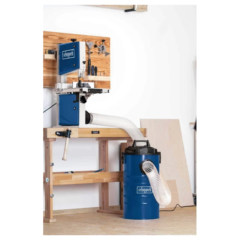 Putekļu savācējs DC100 ar adapteru komplektu ,4 gab.,, Scheppach