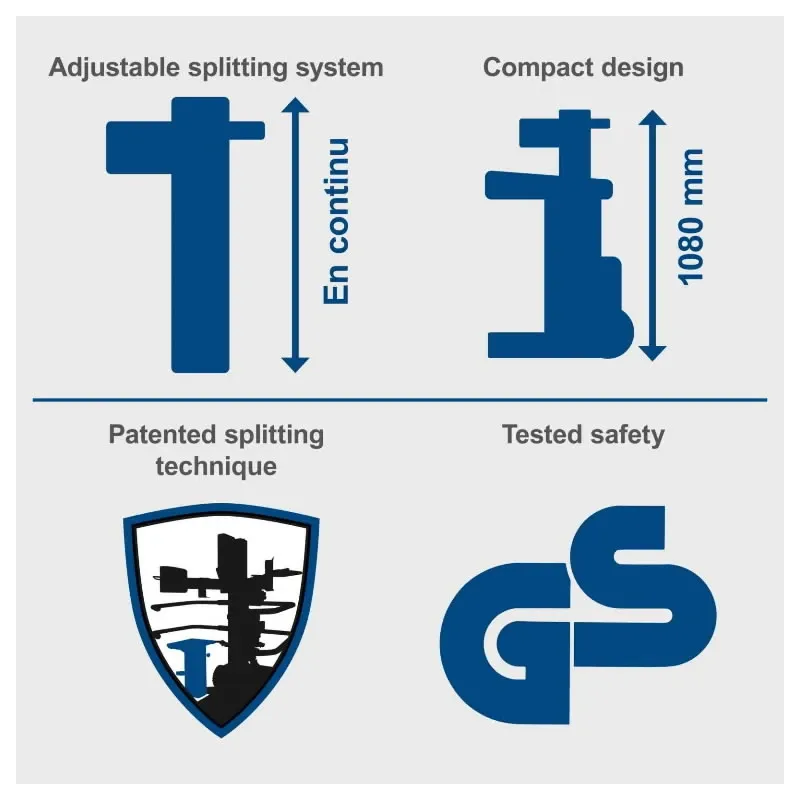 Malkas skaldītājs Scheppach COMPACT 8, 3500 W