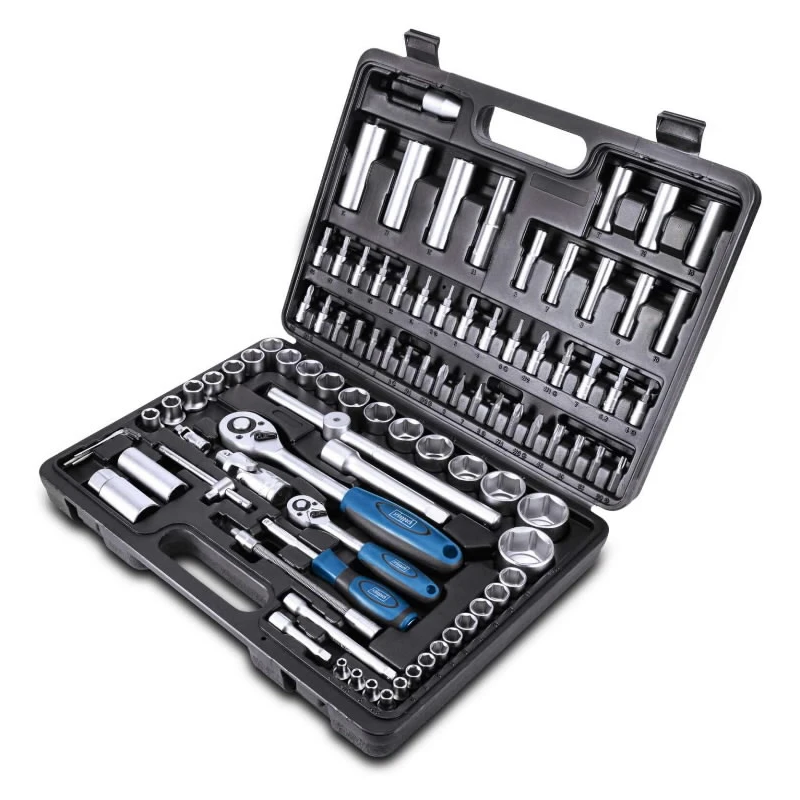 Universālais instrumentu komplekts TB94, 1-4´´-1-2´´, 94 gab, Scheppach