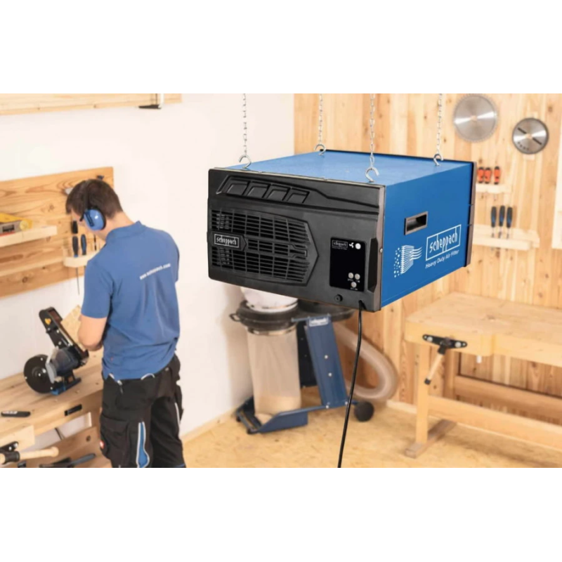 Putekļu savākšanas telpā ierīce HDA-14, Scheppach