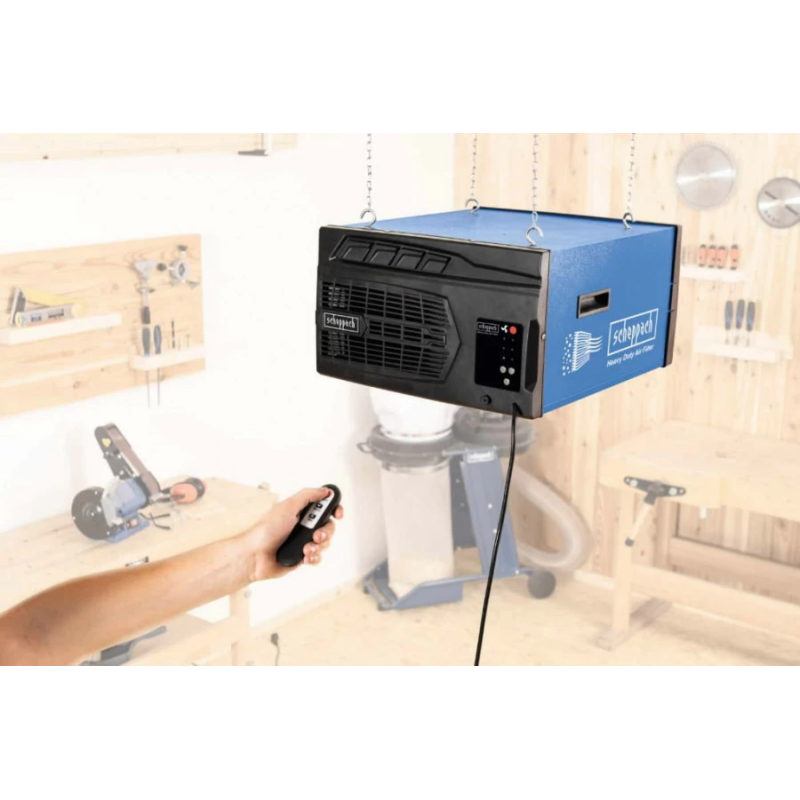 Putekļu savākšanas telpā ierīce HDA-14, Scheppach