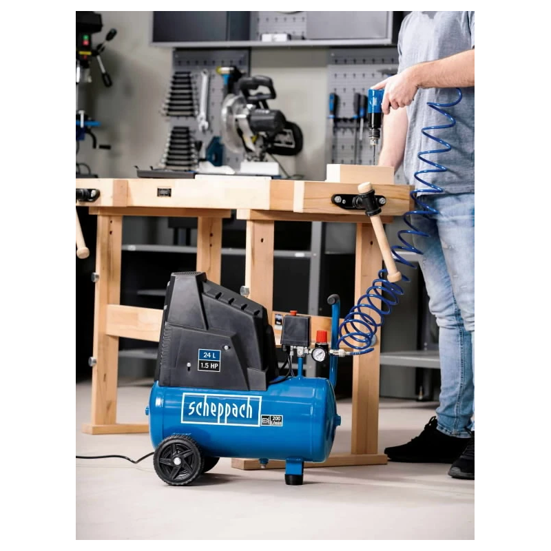 Kompresors HC30ox bezeļļas, Scheppach