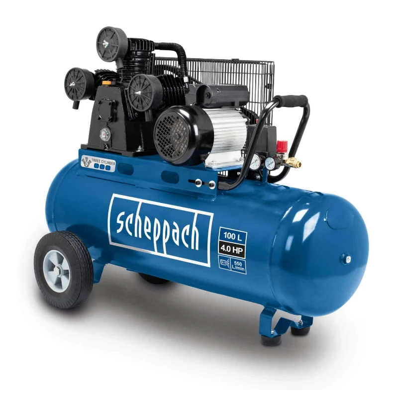 Kompresors HC550TC 230V- 100L, Scheppach