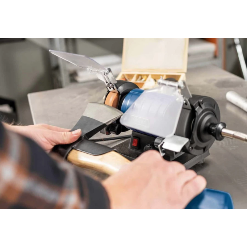 Šmirģelis HG35 ar piederumiem un elastīgo vārpstu, Scheppach