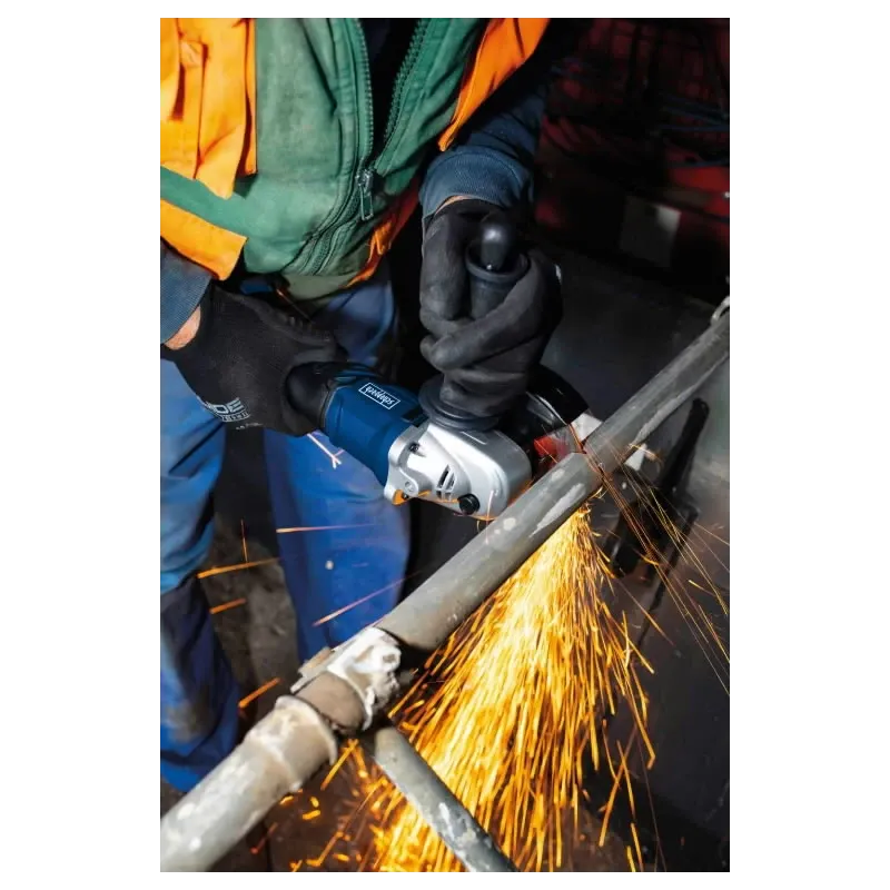 Akumulatora leņķa slīpmašīna CAG115-20ProS, 1x2,0 Ah, GEN1, Scheppach