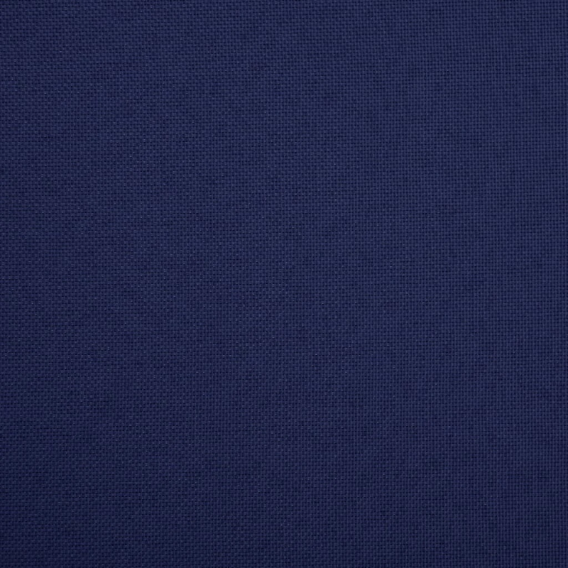 vidaXL soliņš ar kasti, salokāms, zils, mākslīgais lins