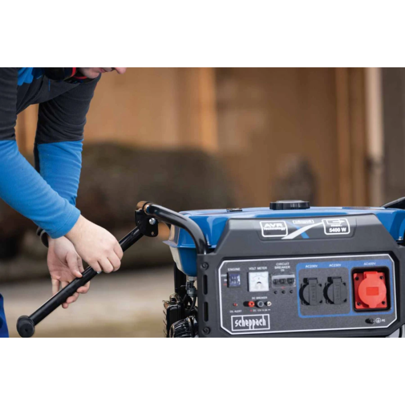 Strāvas ģenerators trīsfāzu SG7100x, Scheppach