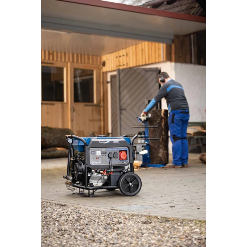 Strāvas ģenerators trīsfāzu SG7100x, Scheppach