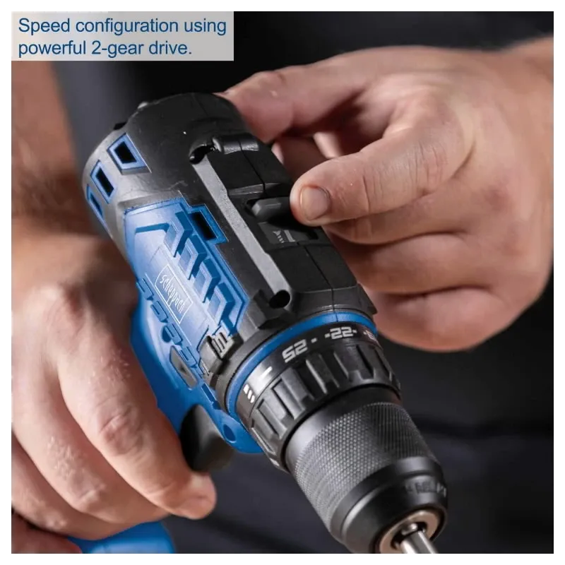 Akumulatora urbjmašīna BC-DD60-X, GEN2, karkass, Scheppach