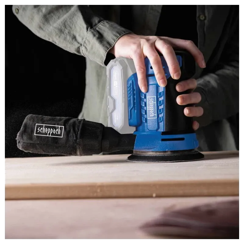 Akumulatora orbitālā slīpmašīna C-OBS125-X, GEN2, karkass, Scheppach