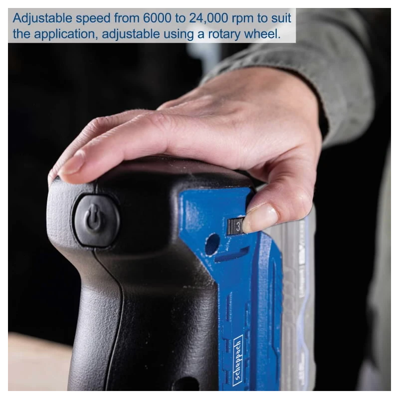 Akumulatora orbitālā slīpmašīna C-OBS125-X, GEN2, karkass, Scheppach