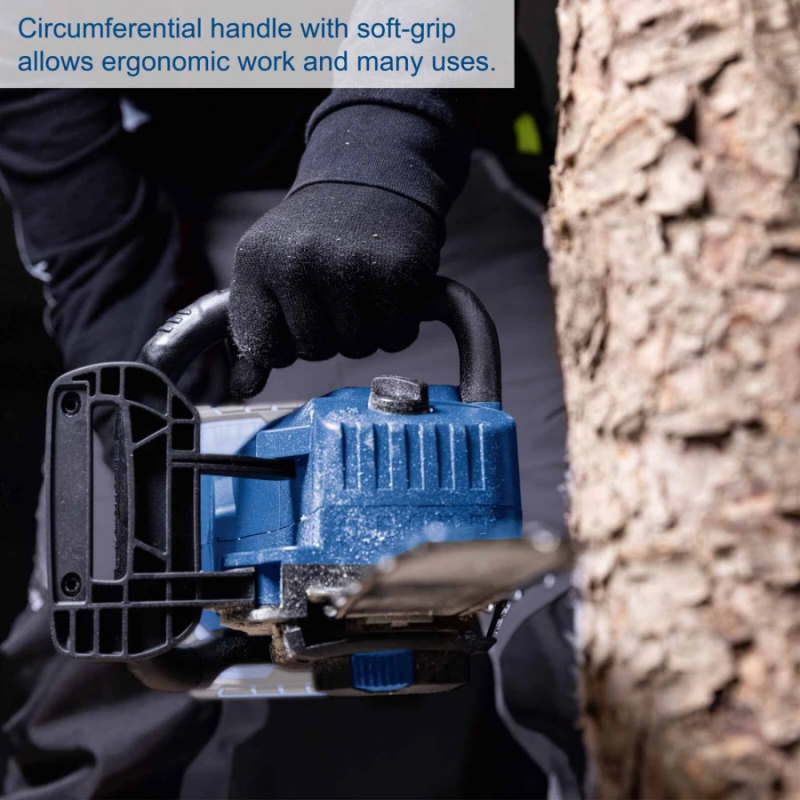 Akumulatora ķēdes zāģis BC-CS355Duo-X 2x20V, GEN2, karkass, Scheppach