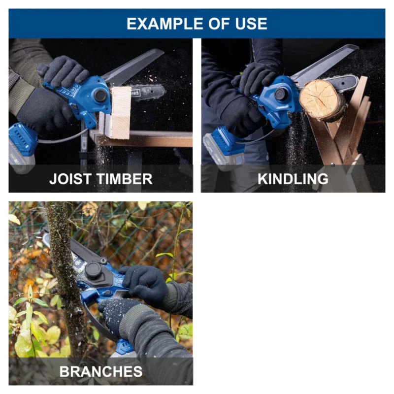 Motorzāģis arboristiem mini BC-PS150-X, karkass, Scheppach