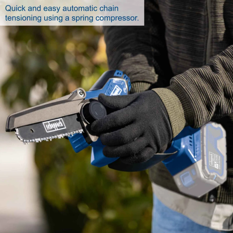 Motorzāģis arboristiem mini BC-PS150-X, karkass, Scheppach