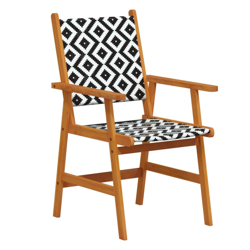 vidaXL 3-daļīgs dārza mēbeļu komplekts, akācijas masīvkoks