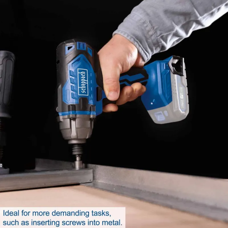 Akumulatora triecienskrūvgriezis C-ID180-X, GEN2, karkass, Scheppach